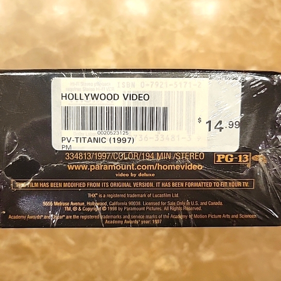 Titanic VHS Tapes, NWT - Picture 5 of 9